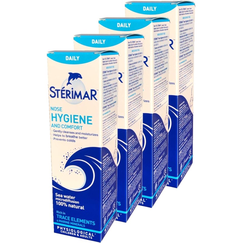 Sterimar Adulto Agua de Mar 100 mlx4 Cuadruplo