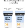 Neutrogena Ultra Sheer Loción Solar hidratante SPF50 200ml
