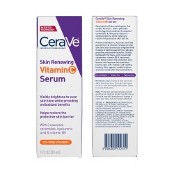 CeraVe Skin Renewing Sérum Vitamina C 10% con Ácido Hialurónico 30ml