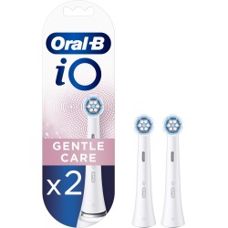 Recambios Oral B iO Gentle Care Blanco Pack de 2 Cabezales
