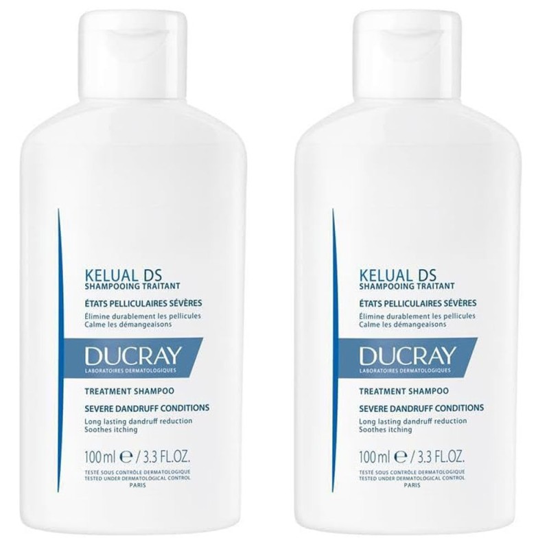 Ducray Kelual DS Champú Anticaspa 100ml + 100ml Duplo Promoción