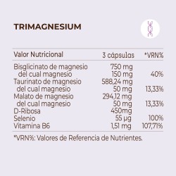 Kobho Trimagnesium 90 Cápsulas Bisglicinato Malato Taurinato de Magnesio