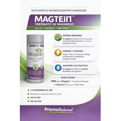 Prisma Natural Treonato de Magnesio Magtein 90 Comprimidos