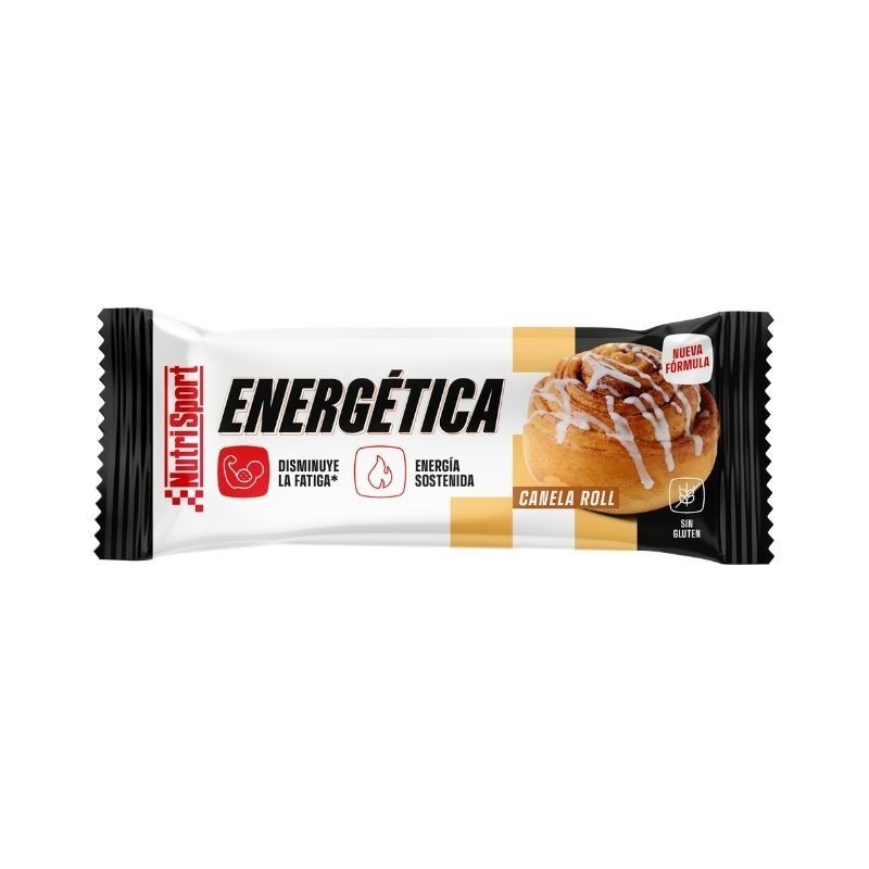 Nutrisport Barritas Energéticas Canela roll 24 Unidades