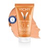 Vichy Capital Soleil Emulsión Facial Tacto Seco Con Color SPF50 50ml