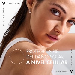 Vichy Capital Soleil Agua de Protección Solar Luminosidad Spf50 200ml