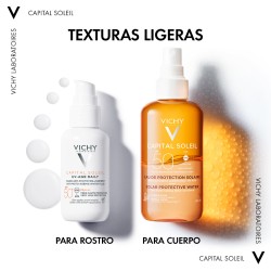 Vichy Capital Soleil Agua de Protección Solar Luminosidad Spf50 200ml