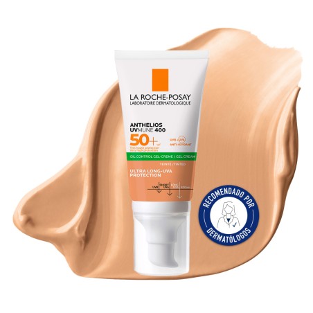 Anthelios UVMune 400 Oil Control Gel-Crema SPF50+ con Color 50ml