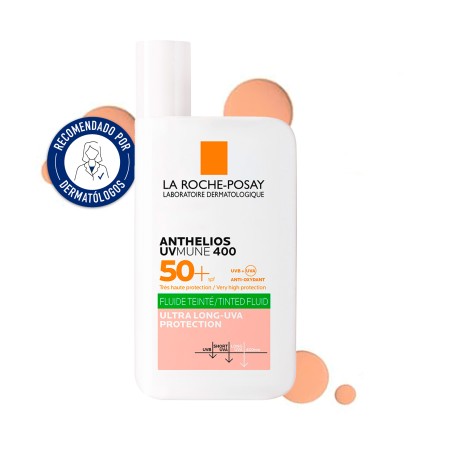 Anthelios UV-MUNE 400 Oil Control Fluido SPF50+ con Color 50ml