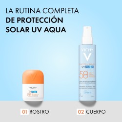 Vichy Capital Soleil Uv Aqua Spray Hidratante Invisible Spf50 200ml