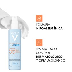 Vichy Capital Soleil Uv Aqua Spray Hidratante Invisible Spf50 200ml