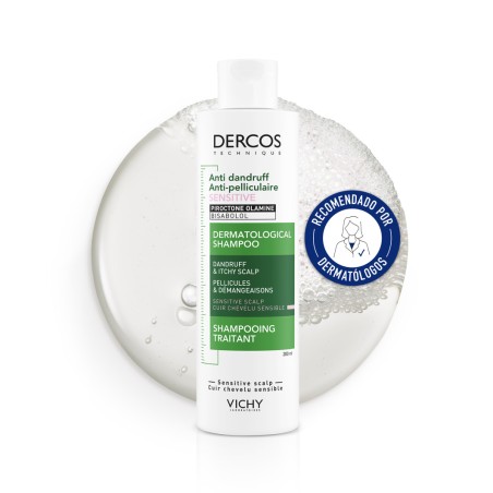 Dercos Anticaspa Champú Sensitive Sin Sulfatos 200ml