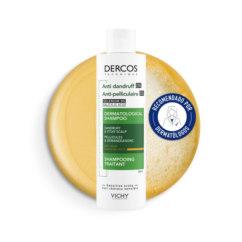 Dercos Anticaspa Champú Cabello Seco 200ml Dercos Anticaspa Champú Cabello Seco 200ml