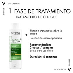 Dercos Anticaspa Champú Cabello Seco 200ml