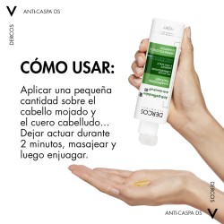 Dercos Vichy Champu Anticaspa Cabello Graso 390 ml