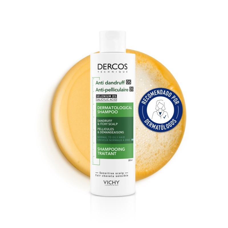 Dercos Anticaspa Champú Cabello Normal a Graso 200ml Dercos Anticaspa Champú Cabello Normal a Graso 200ml