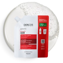 Dercos Champú Eco refill Energy+ 400ml