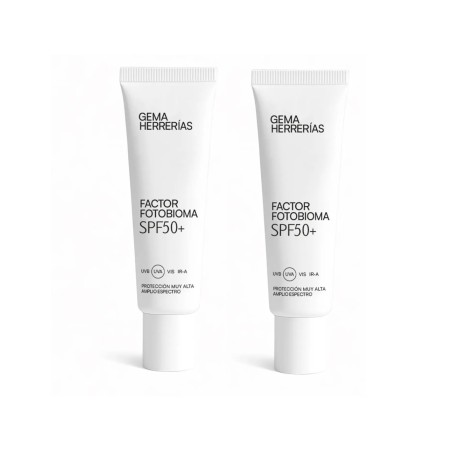Gema Herrerías Factor FotoBioma SPF50+ 50ml + 50ml Duplo Promoción