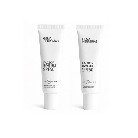Gema Herrerías Factor Invisible SPF50 45ml + 45ml Duplo Promoción