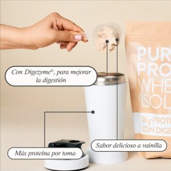 Baia Food Pure Protein Whey Isolate 750g Sabor Vainilla
