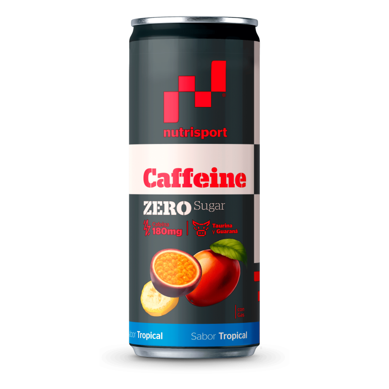 Nutrisport Caffeine Energy Drink Tropical 140mg Cafeína 330ml 12 Latas Nutrisport Caffeine Energy Drink Tropical 140mg Cafeína 330ml 12 Latas
