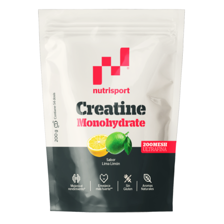 Nutrisport Creatina Monohidrato Mesh 200Gr Limón