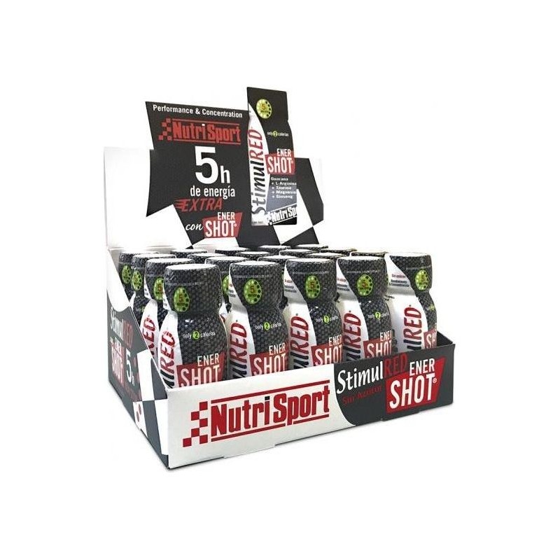 Nutrisport Stimulred Enershot 60 ml 20 unidades Nutrisport Stimulred Enershot 60 ml 20 unidades