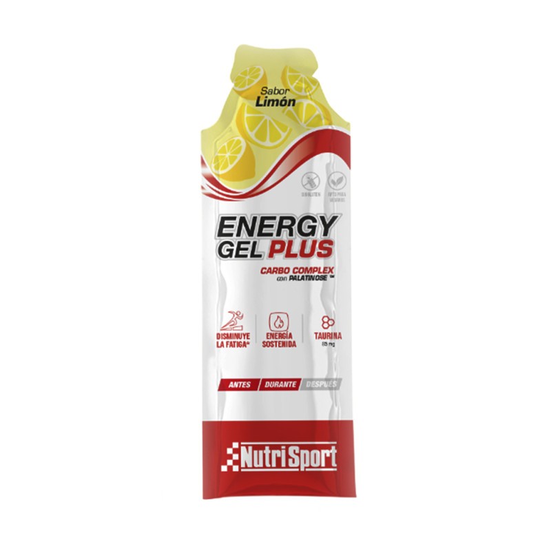 Nutrisport Energy Gel Plus Limon 18 Unidades Nutrisport Energy Gel Plus Limon 18 Unidades