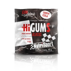 Nutrisport Higums Blocks Cafeina Cola 20 Bolsitas