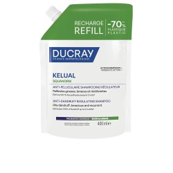 Ducray Kelual Squanorm Champu Caspa Grasa Eco Recarga 400 Ml