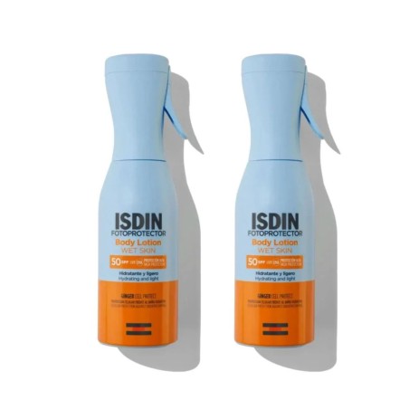 Fotoprotector Isdin Body Lotion Pistola Spray SPF50 250ml + 250ml Duplo Promoción