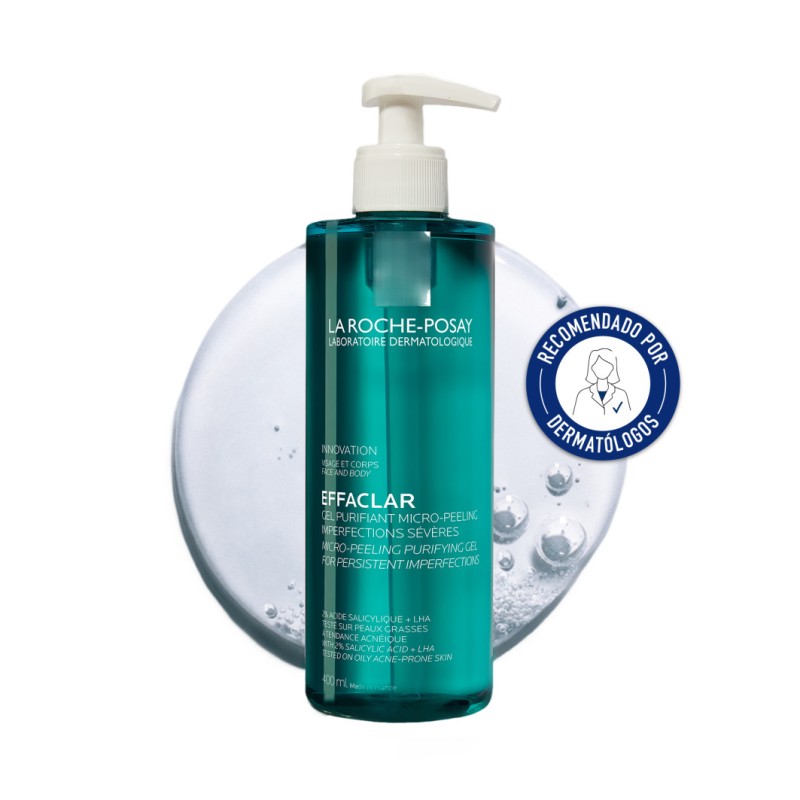 La Roche-Posay Effaclar Gel Purificante Micro Exfoliante 400ml La Roche-Posay Effaclar Gel Purificante Micro Exfoliante 400ml