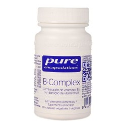 Pure Encapsulations B-Complex Complejo de Vitaminas B 60 Cápsulas