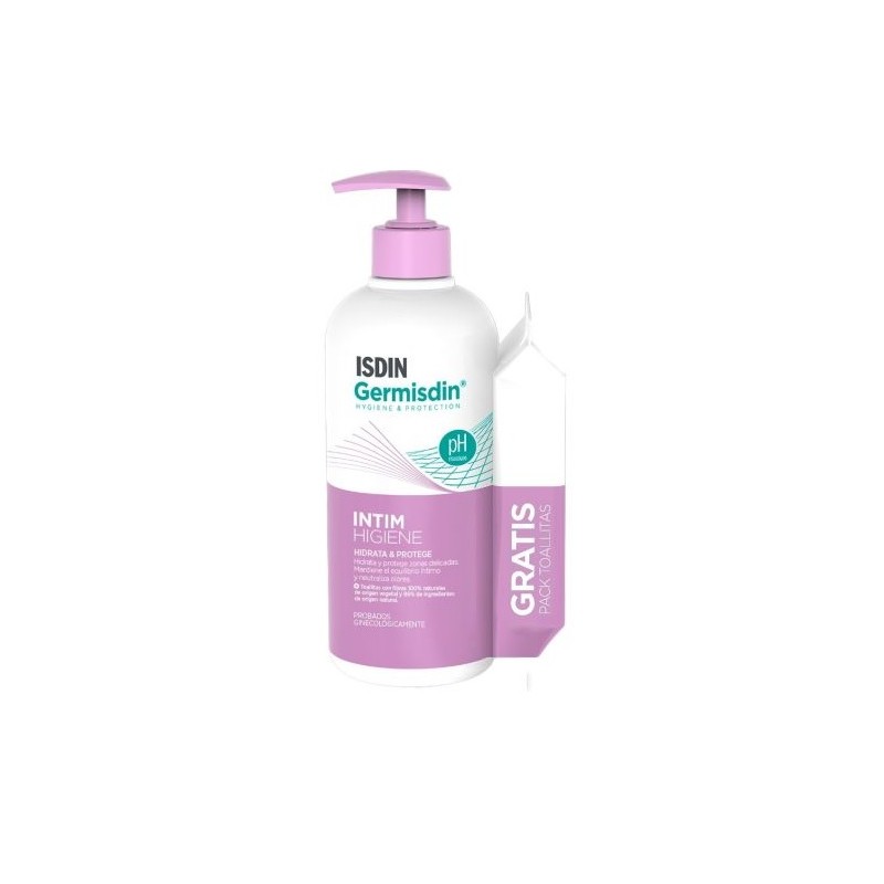 Isdin Germisdin Intim Higiene Íntima 500 ml + 10 Toallitas Regalo Isdin Germisdin Intim Higiene Íntima 500 ml + 10 Toallitas Regalo