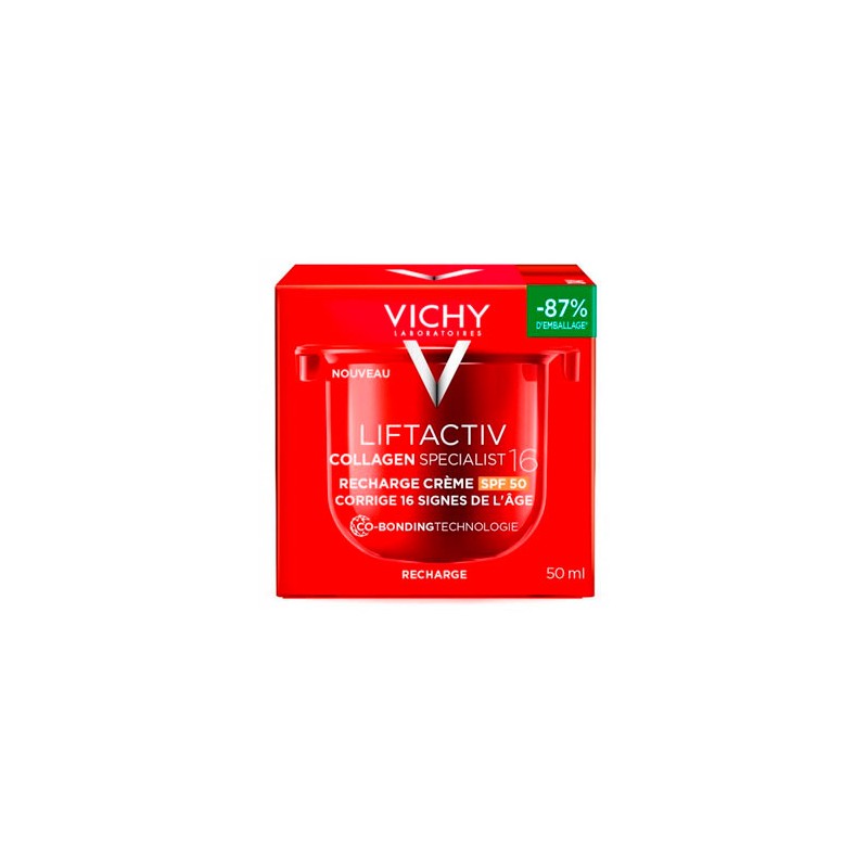 Vichy Liftactiv Collagen 16 Refill Recarga Crema Día SPF50 50 ml