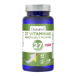 Drasanvi 27 Vitaminas + Minerales Antiox 90 Comprimidos