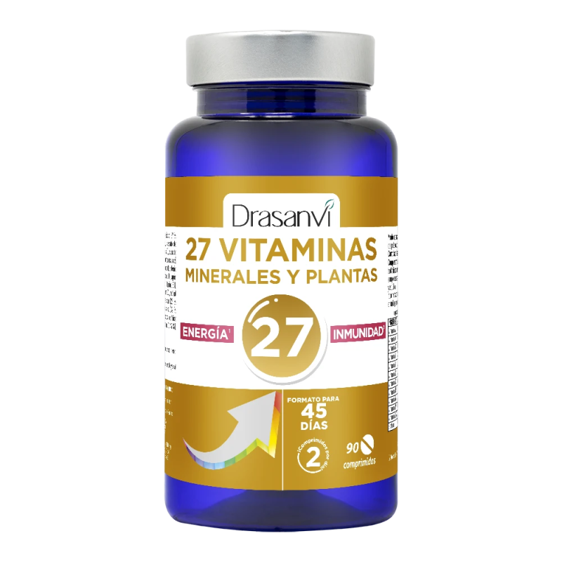 Drasanvi 27 Vitaminas + Minerales Energia e Inmunidad 90 Comprimidos