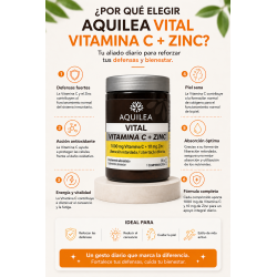 Aquilea Vital Vitamina C + Zinc 90 Comprimidos
