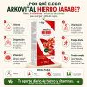 Arkovital Hierro Jarabe con 6 Vitaminas y Extractos de Plantas 250ml