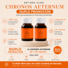 infografia Arturo Alba Chronos Aeternum 60 + 60 Cápsulas Duplo Promocion