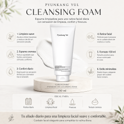 infografia Pyunkang Yul Cleansing Foam Espuma Limpiadora 150ml