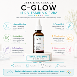 Geek & Gorgeous C-Glow 30ml Vitamina C Pura