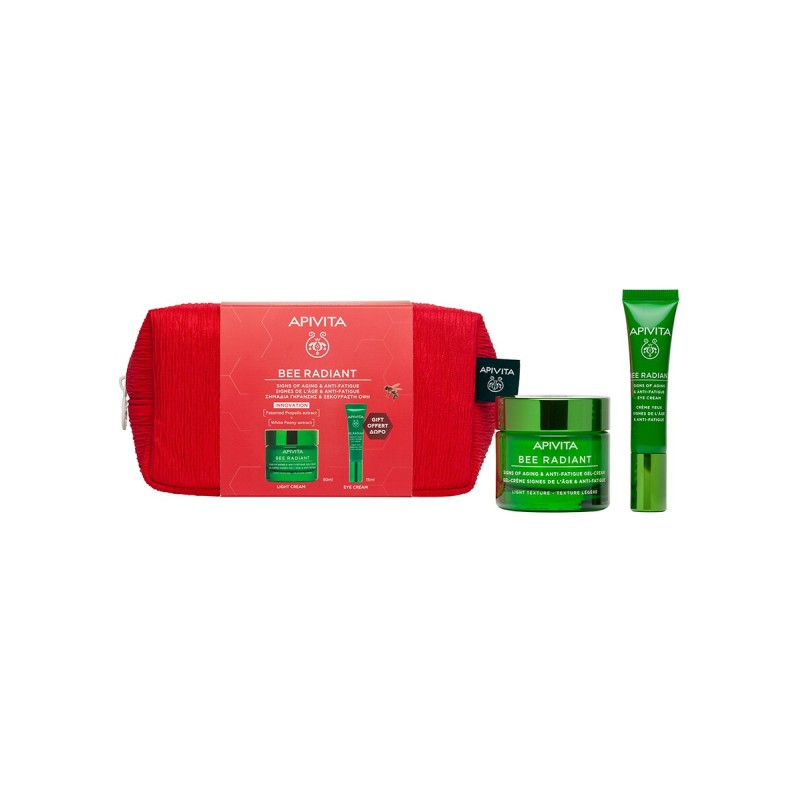 Apivita Bee Radiant Crema Ligera 50ml + Contorno de Ojos 15ml Apivita Bee Radiant Crema Ligera 50ml + Contorno de Ojos 15ml