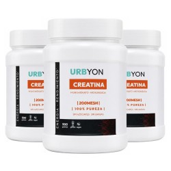 Urbyon Creatina Monohidrato Micronizada 200 Mesh 500g 166 Dosis