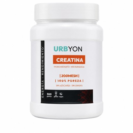 Urbyon Creatina Monohidrato Micronizada 200 Mesh 500g 166 Dosis