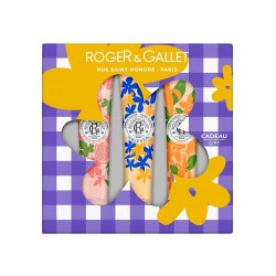 Roger & Gallet Estuche de Cremas de Manos Fleur de Figuier, Vanille Soleil, Néroli