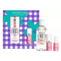 Roger & Gallet Fleur de Figuier Cofre Agua Perfumada 100 ml + Perfume Sólido Roser 5 g de Regalo