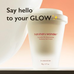 Haruharu Wonder Centella 5% Niacinamida Crema en gel radiante 90g