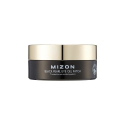 Mizon Mascarilla de hidrogel para ojos Mizon Premium con perla negra y diamante 60 Unidades