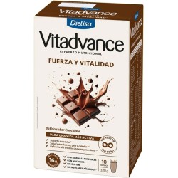 Dielisa Vitadvance Batido Chocolate Fuerza y Vitalidad 10 Sobres